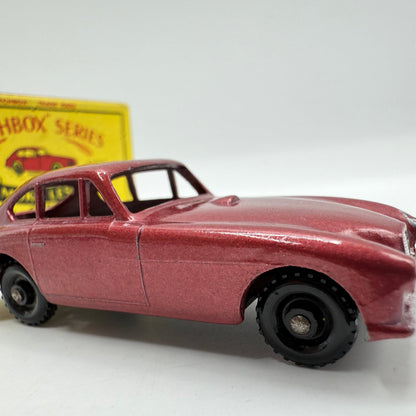 Matchbox Lesney 53a Aston Martin DB2/4 BPW MET RED BODY - Magic Matchbox