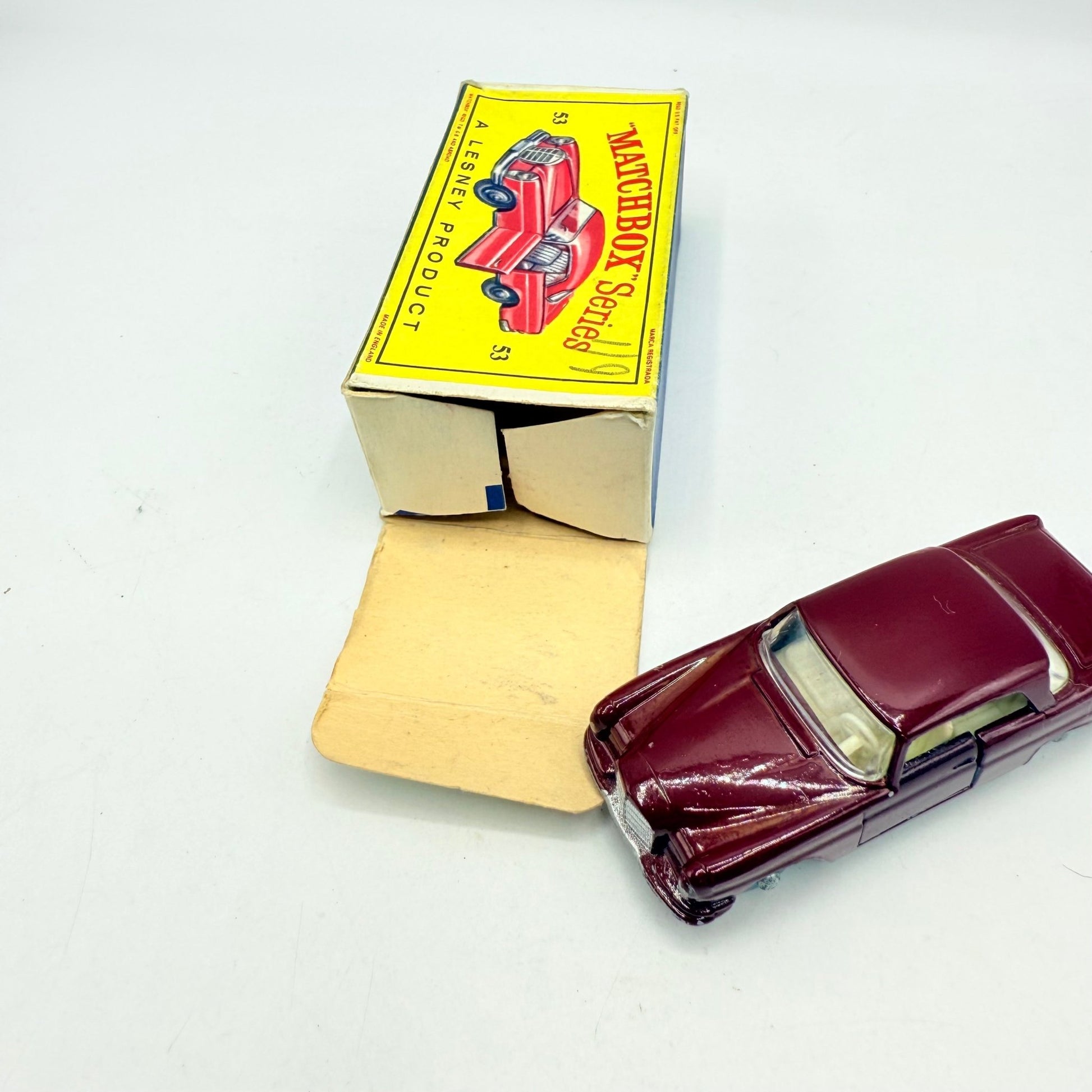 Matchbox Lesney 53b Mercedes - Benz Coupe with SPW - Magic Matchbox