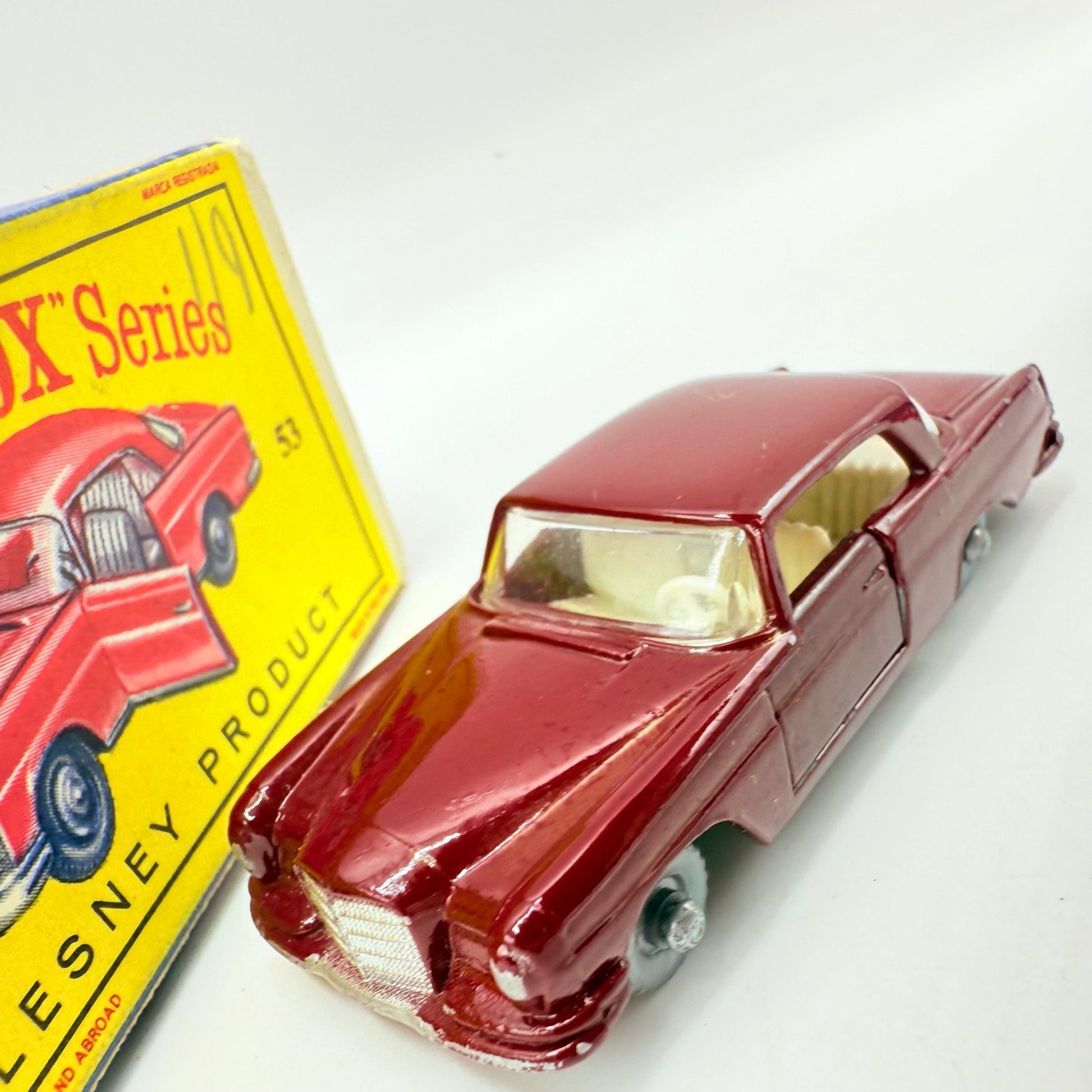 Matchbox Lesney 53b Mercedes - Benz Coupe with SPW - Magic Matchbox