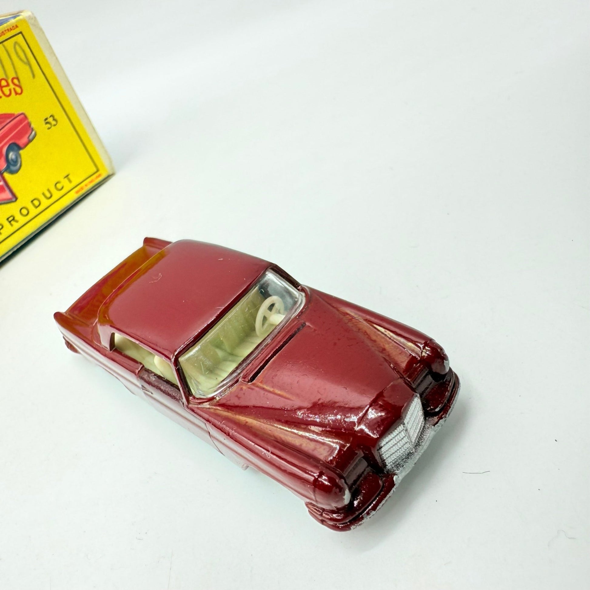 Matchbox Lesney 53b Mercedes - Benz Coupe with SPW - Magic Matchbox