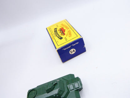 Matchbox Lesney 54a Saracen Personnel Carrier BPW - Magic Matchbox