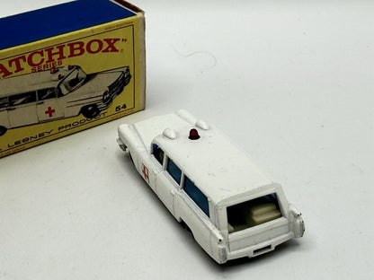 Matchbox Lesney 54b Cadillac Ambulance - Magic Matchbox
