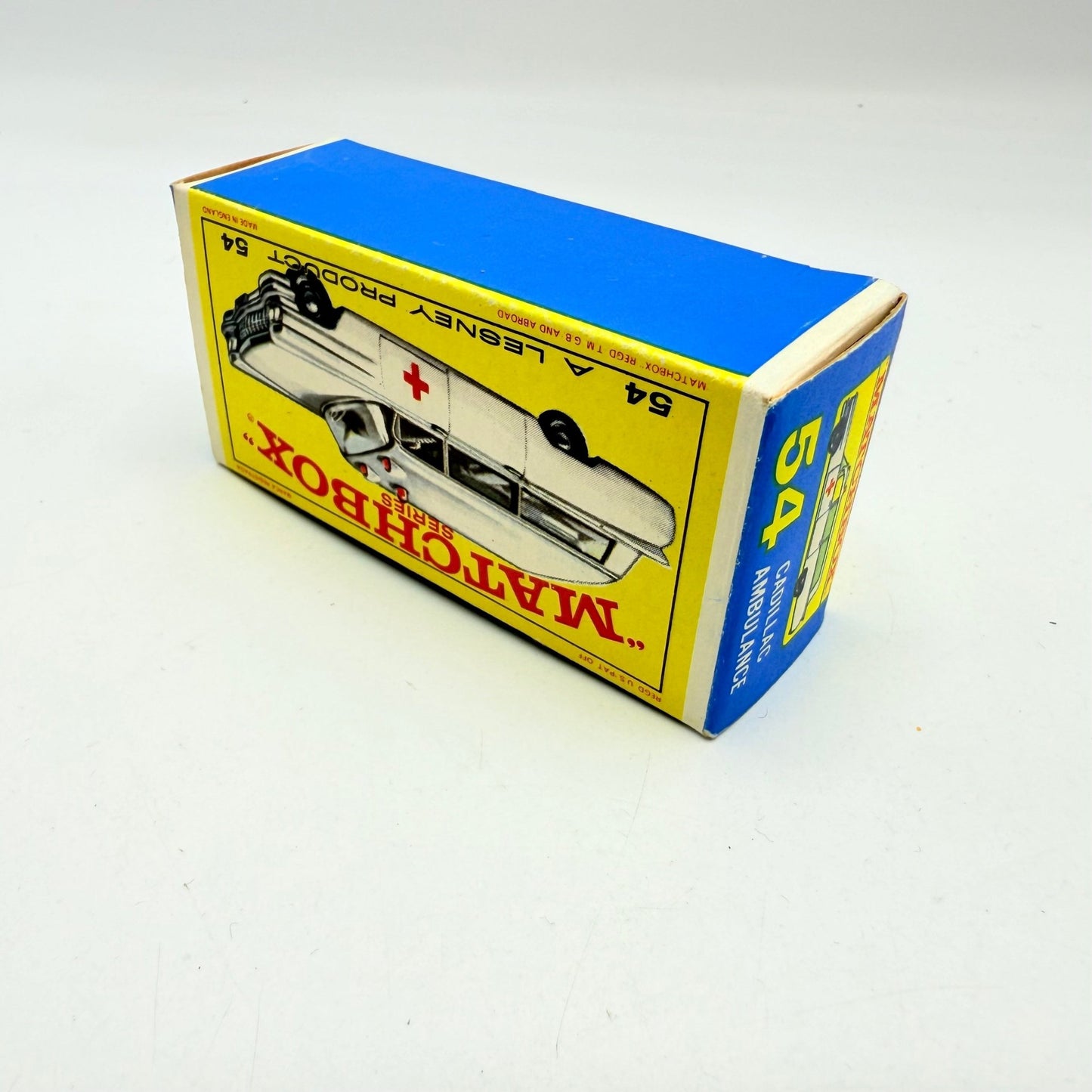 Matchbox Lesney 54b Cadillac Ambulance - Magic Matchbox