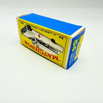 Matchbox Lesney 54b Cadillac Ambulance - Magic Matchbox