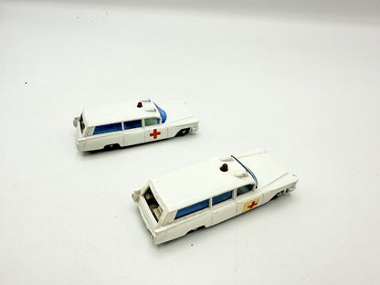 Matchbox Lesney 54b Cadillac Ambulance Door Labels & Decals x2 - Magic Matchbox