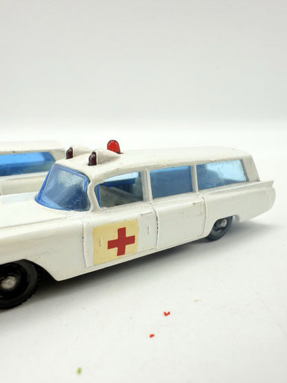 Matchbox Lesney 54b Cadillac Ambulance Door Labels & Decals x2 - Magic Matchbox
