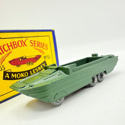 Matchbox Lesney 55a DUKW Amphibian Military MW - Magic Matchbox