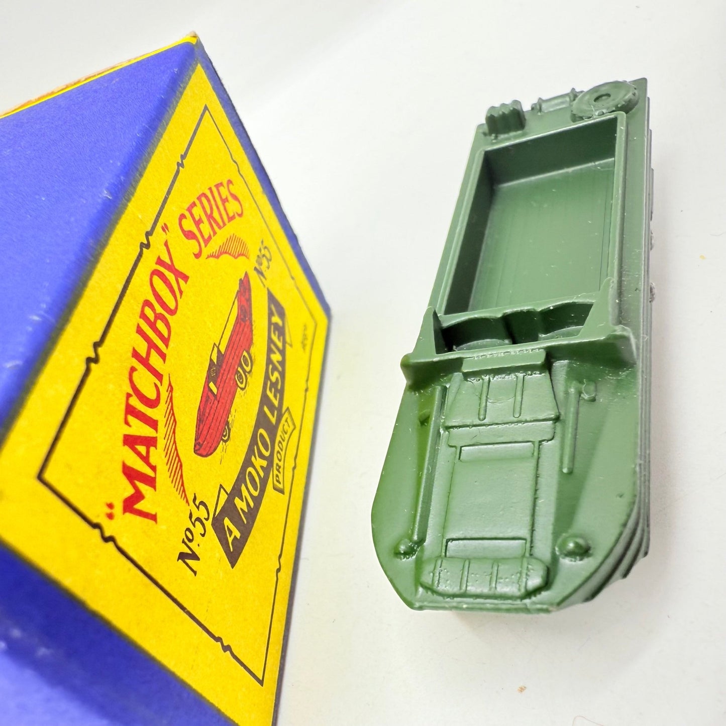 Matchbox Lesney 55a DUKW Amphibian Military MW - Magic Matchbox