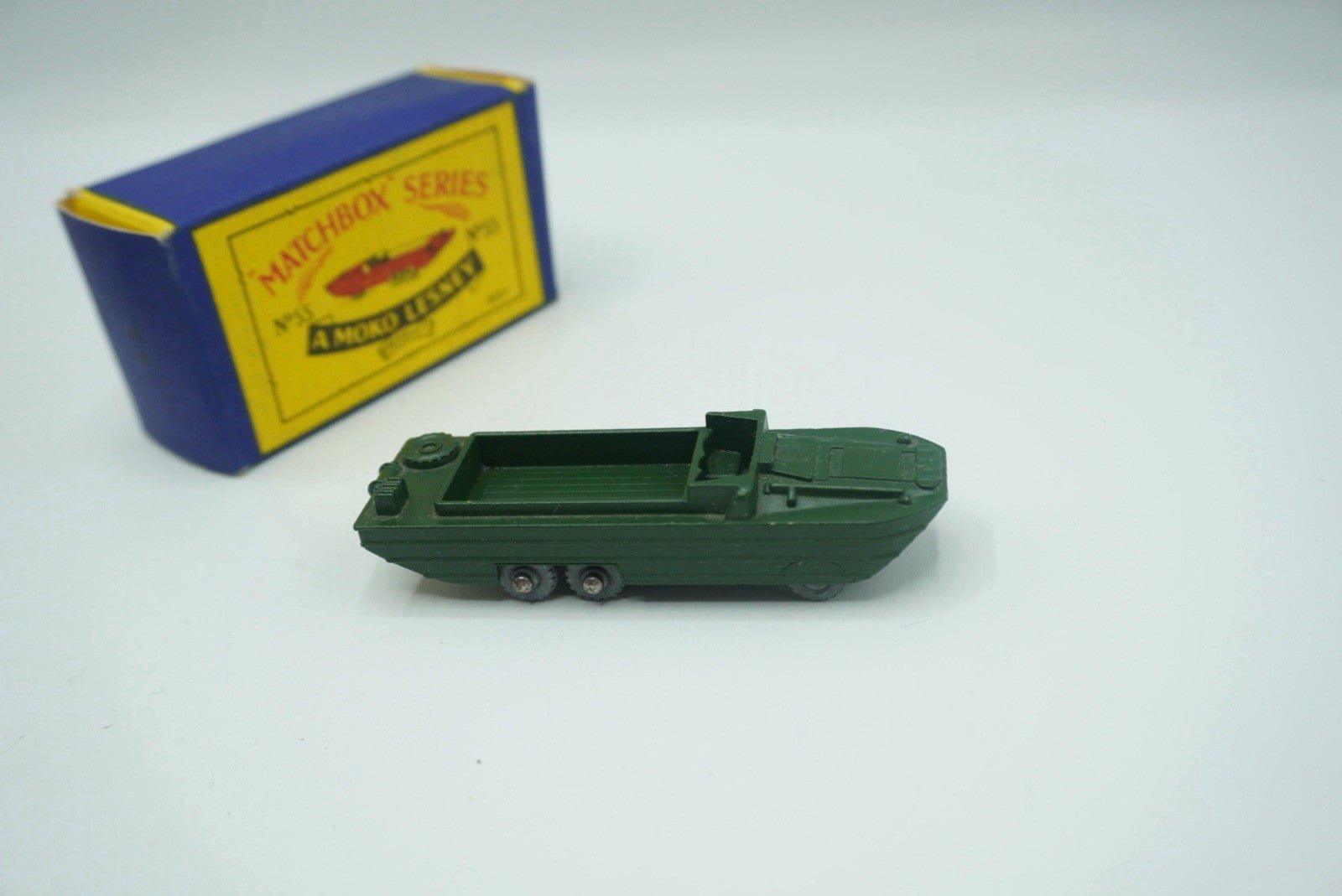 Matchbox Lesney 55a DUKW Amphibian Military MW - Magic Matchbox