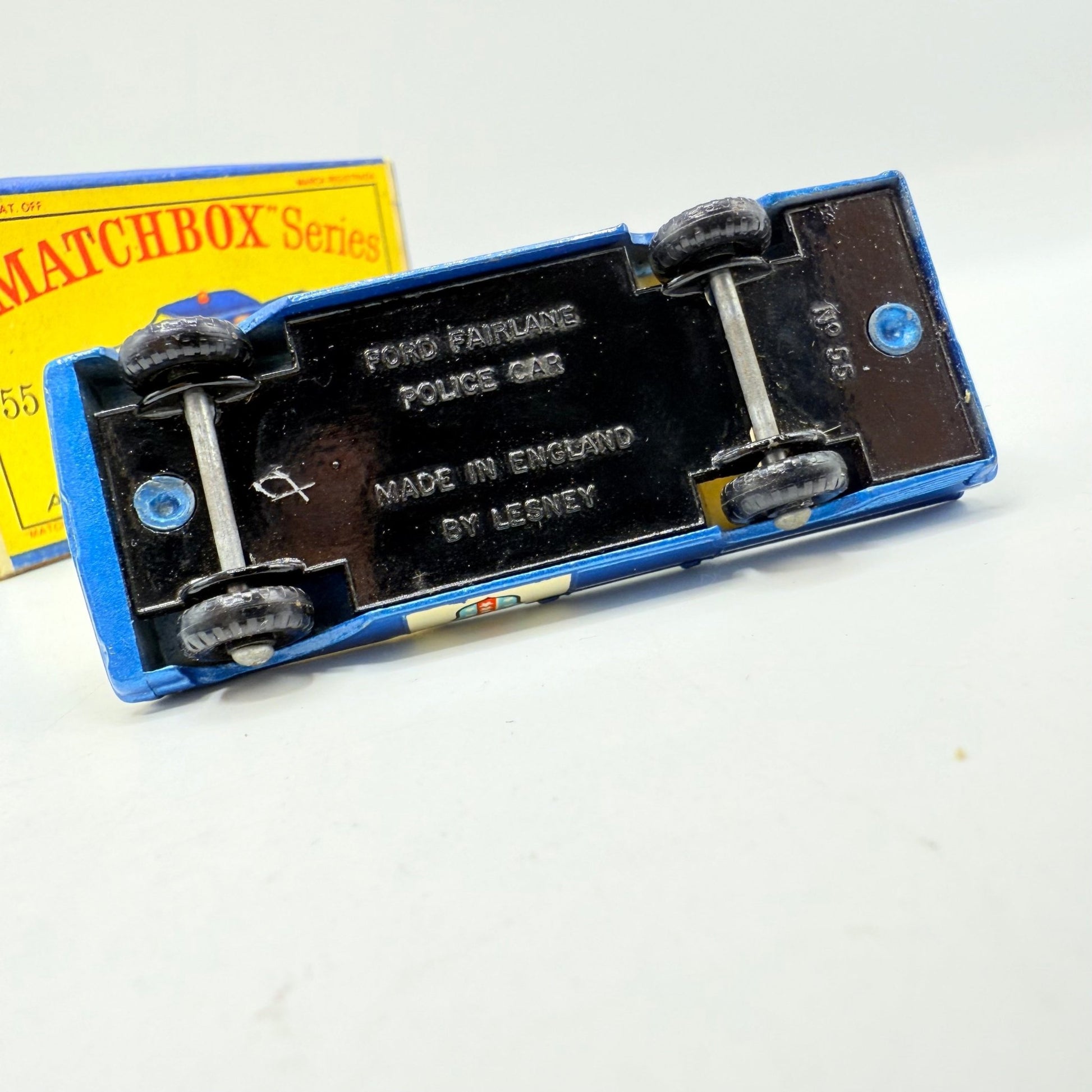Matchbox Lesney 55b Ford Police Car - Magic Matchbox