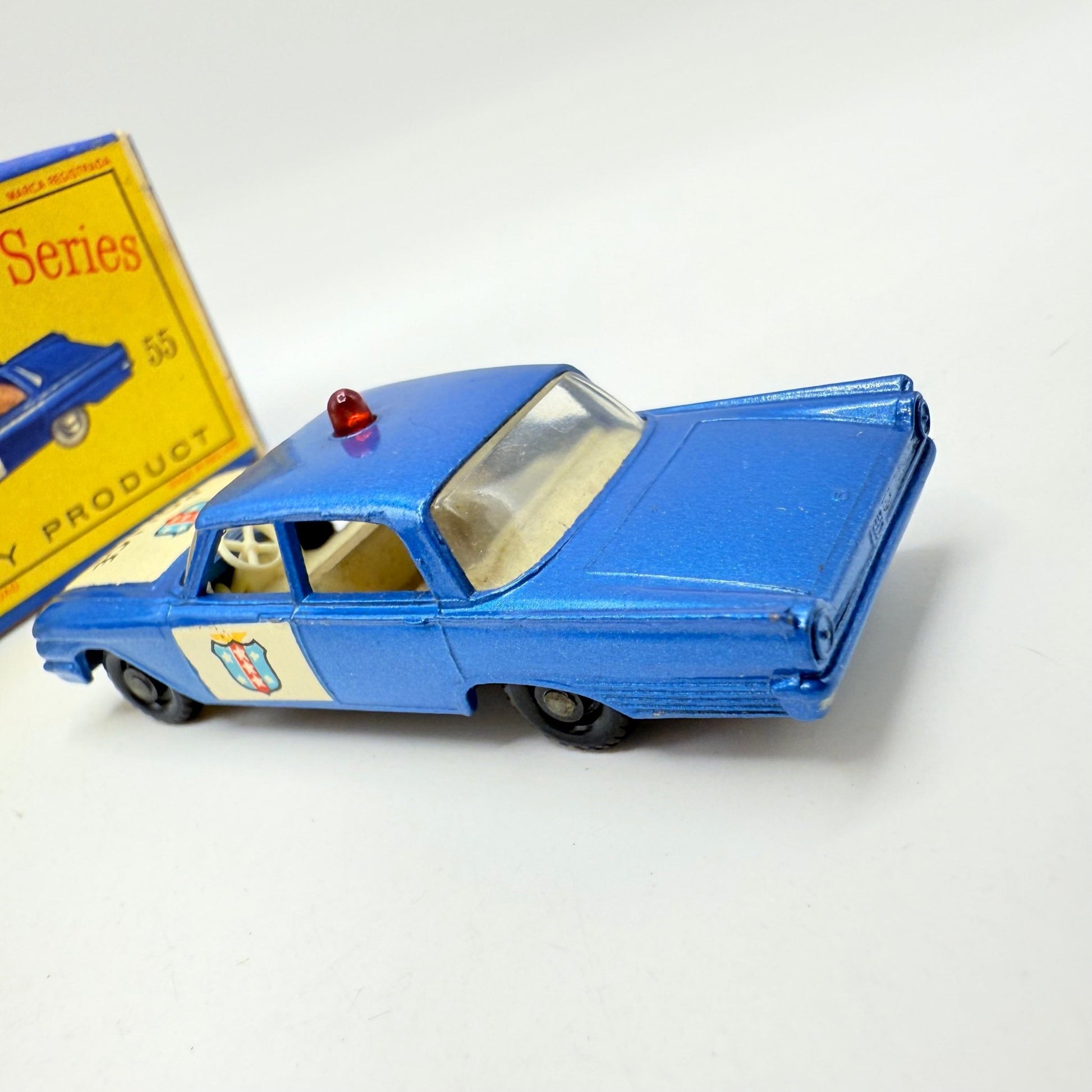 Matchbox Lesney 55b Ford Police Car - Magic Matchbox