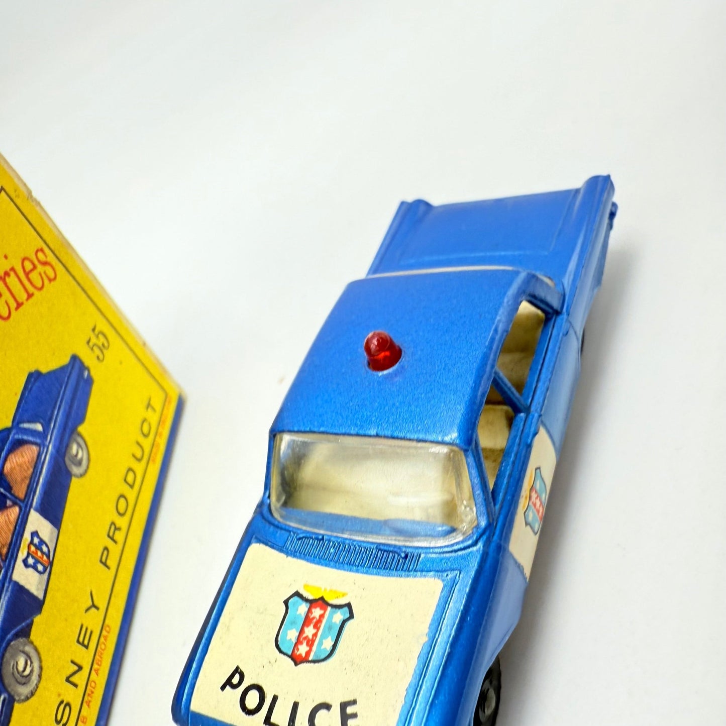 Matchbox Lesney 55b Ford Police Car - Magic Matchbox