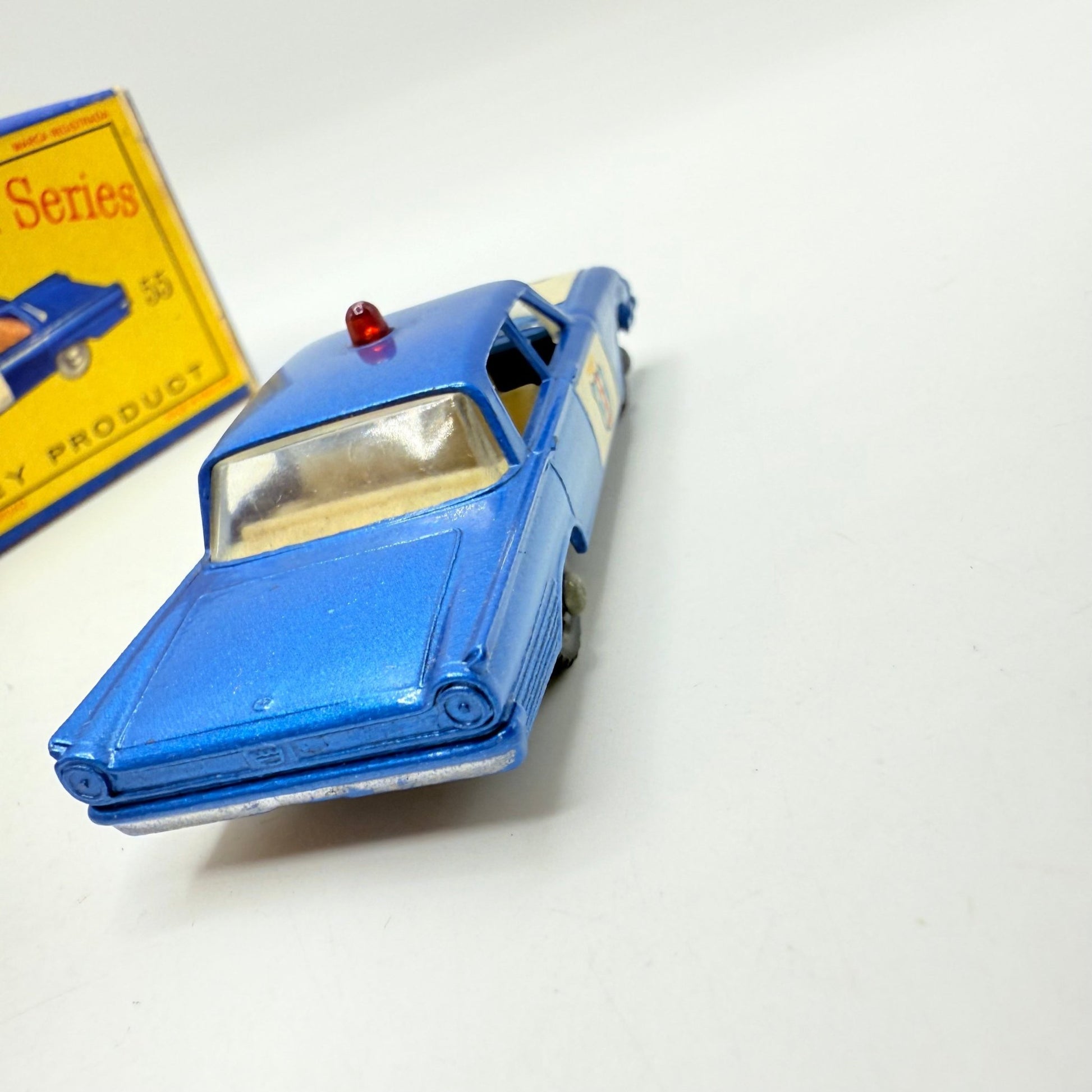 Matchbox Lesney 55b Ford Police Car - Magic Matchbox