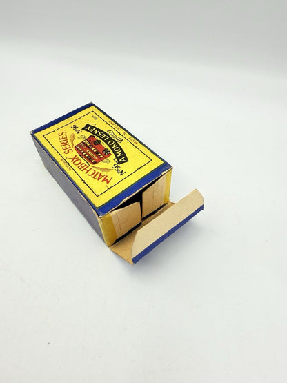 Matchbox Lesney 56a London Trolley Bus Peardrax Route 667 - Empty Box - Magic Matchbox