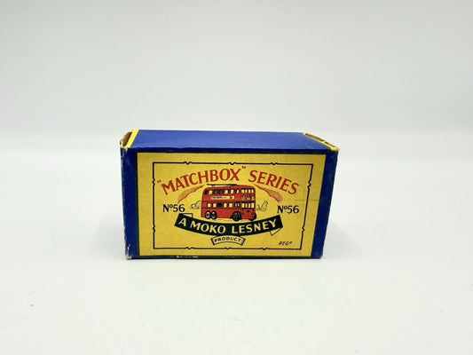 Matchbox Lesney 56a London Trolley Bus Peardrax Route 667 - Empty Box - Magic Matchbox