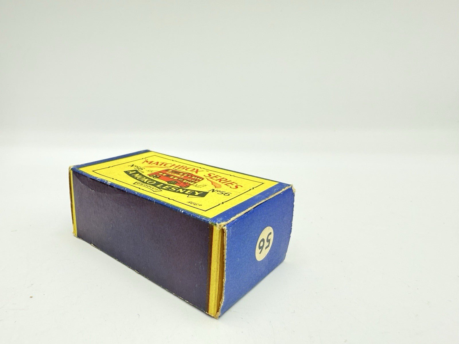Matchbox Lesney 56a London Trolley Bus Peardrax Route 667 - Empty Box - Magic Matchbox