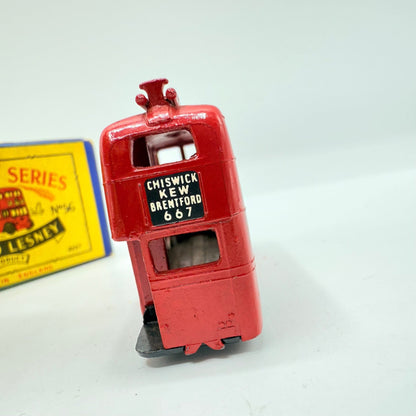 Matchbox Lesney 56a London Trolleybus "Drink Peardrax" BPW - Magic Matchbox