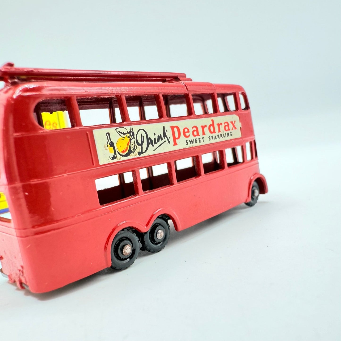 Matchbox Lesney 56a London Trolleybus "Drink Peardrax" BPW - Magic Matchbox