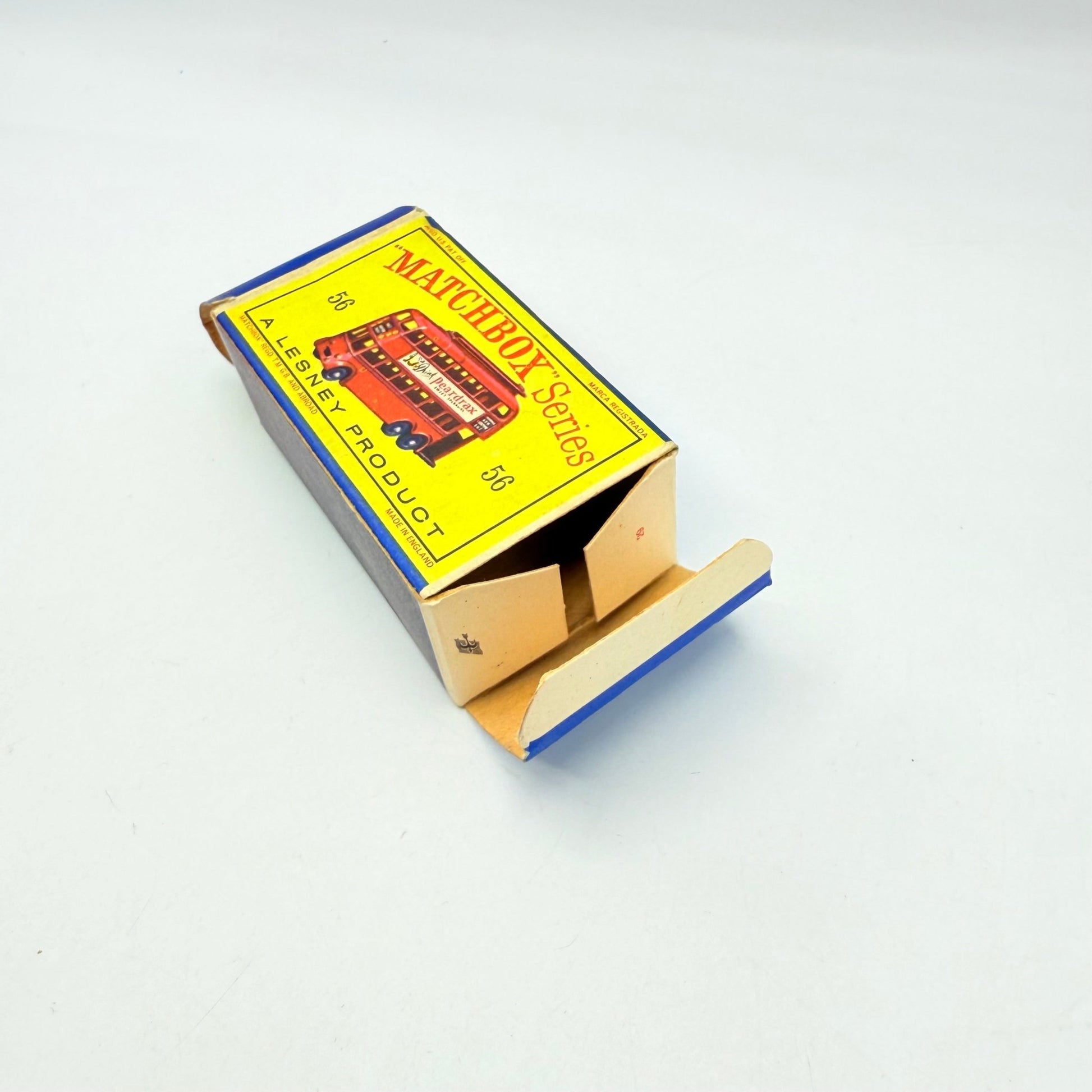 Matchbox Lesney 56a London Trolleybus "Drink Peardrax" BPW - Magic Matchbox