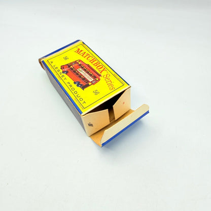 Matchbox Lesney 56a London Trolleybus "Drink Peardrax" BPW - Magic Matchbox