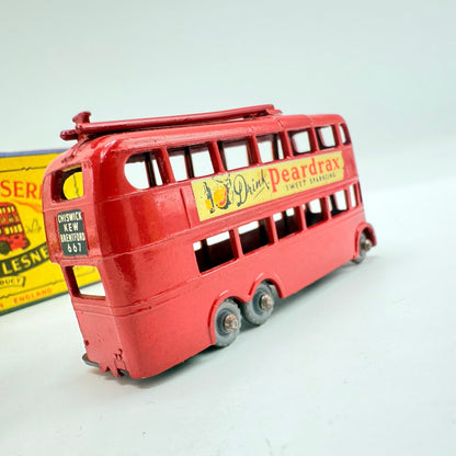 Matchbox Lesney 56a London Trolleybus "Drink Peardrax" BPW - Magic Matchbox