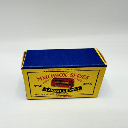 Matchbox Lesney 56a London Trolleybus "Drink Peardrax" - SILVER WHEELS - Magic Matchbox