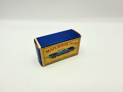 Matchbox Lesney 57b Chevrolet Impala SPW - Blue Base - Magic Matchbox