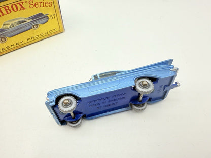 Matchbox Lesney 57b Chevrolet Impala SPW - Blue Base - Magic Matchbox