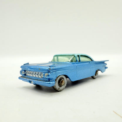 Matchbox Lesney 57b Chevrolet Impala SPW - Blue Base - Magic Matchbox