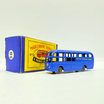 Matchbox Lesney 58a AEC BEA Coach GPW - Magic Matchbox