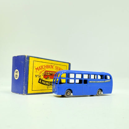 Matchbox Lesney 58a AEC BEA Coach GPW - Magic Matchbox