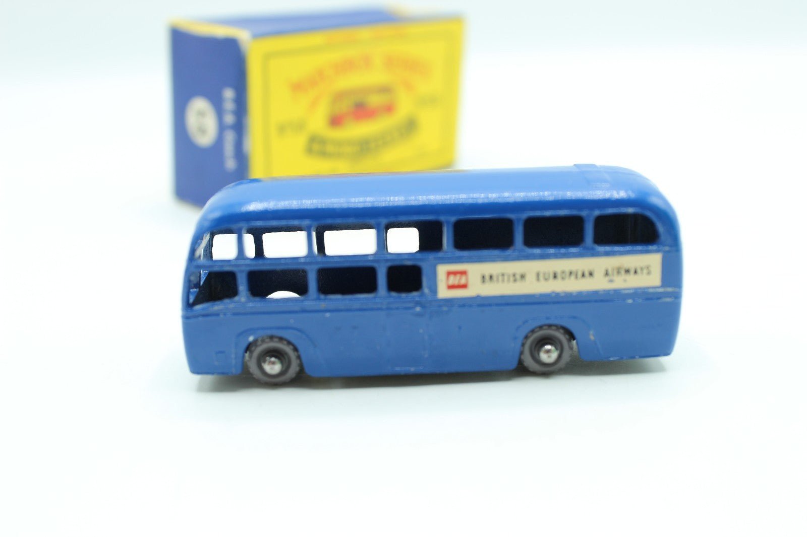 Matchbox Lesney 58a BEA Coach GPW Later Decals Original Box - Magic Matchbox