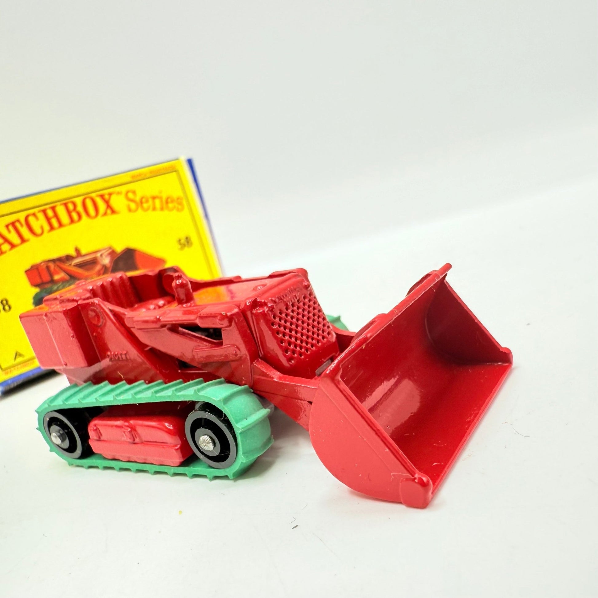 Matchbox Lesney 58b Drott Excavator Black Rollers - Magic Matchbox