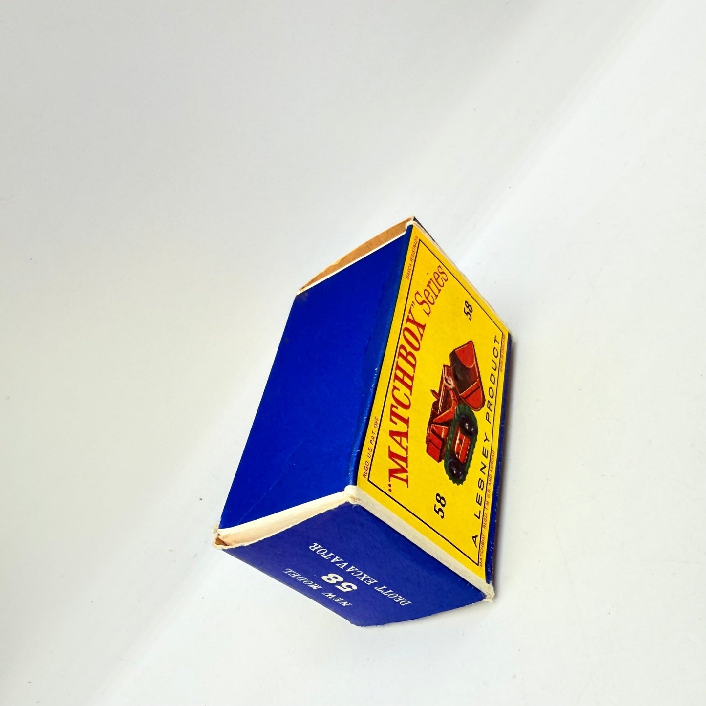 Matchbox Lesney 58b Drott Excavator Black Rollers - Magic Matchbox