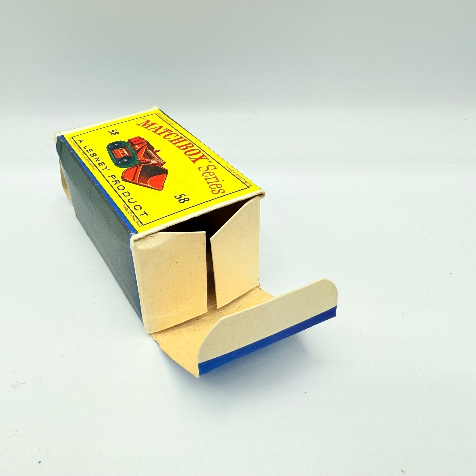 Matchbox Lesney 58b Drott Excavator Black Rollers - Magic Matchbox