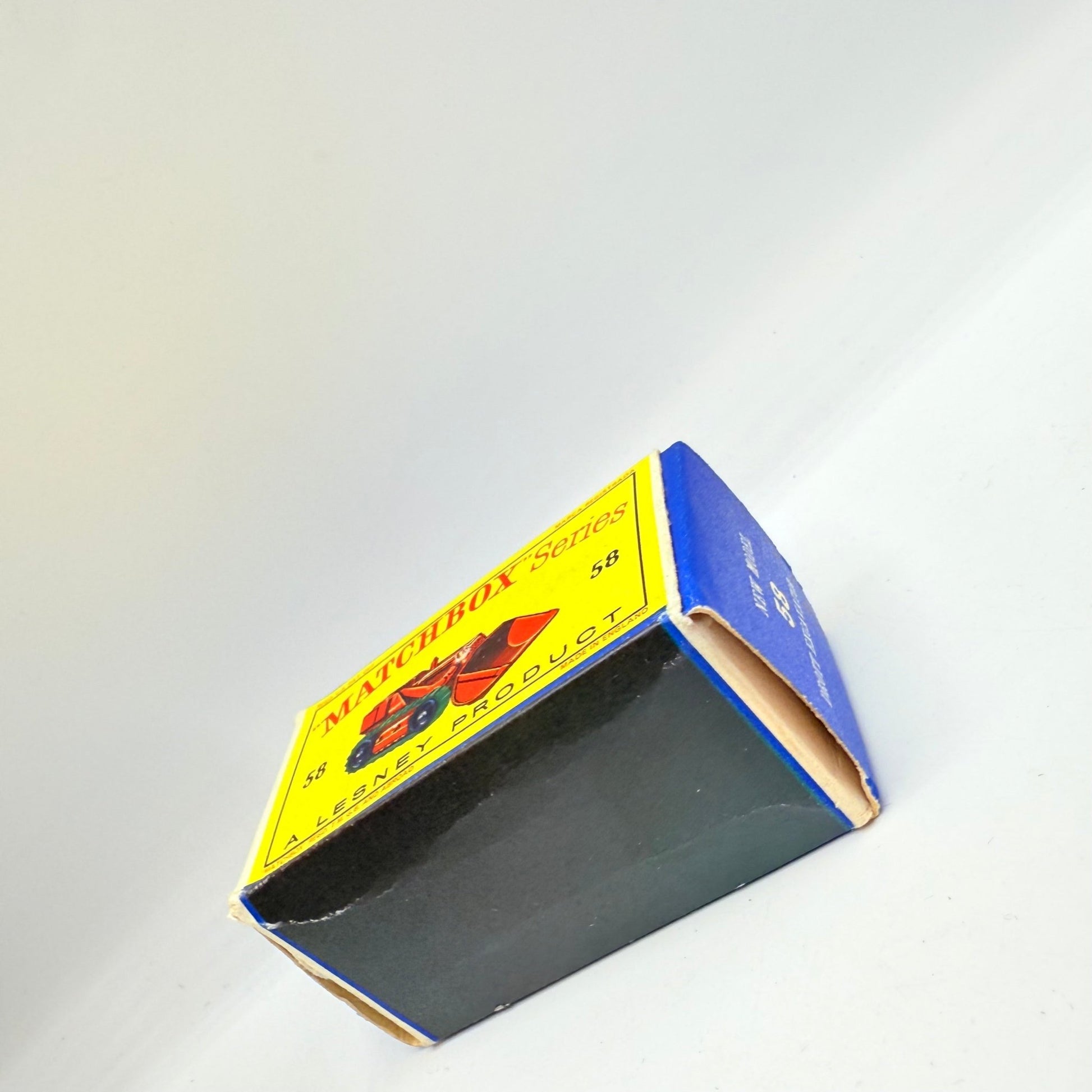 Matchbox Lesney 58b Drott Excavator Black Rollers - Magic Matchbox