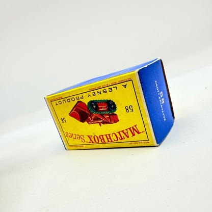 Matchbox Lesney 58b Drott Excavator Empty Box - Magic Matchbox