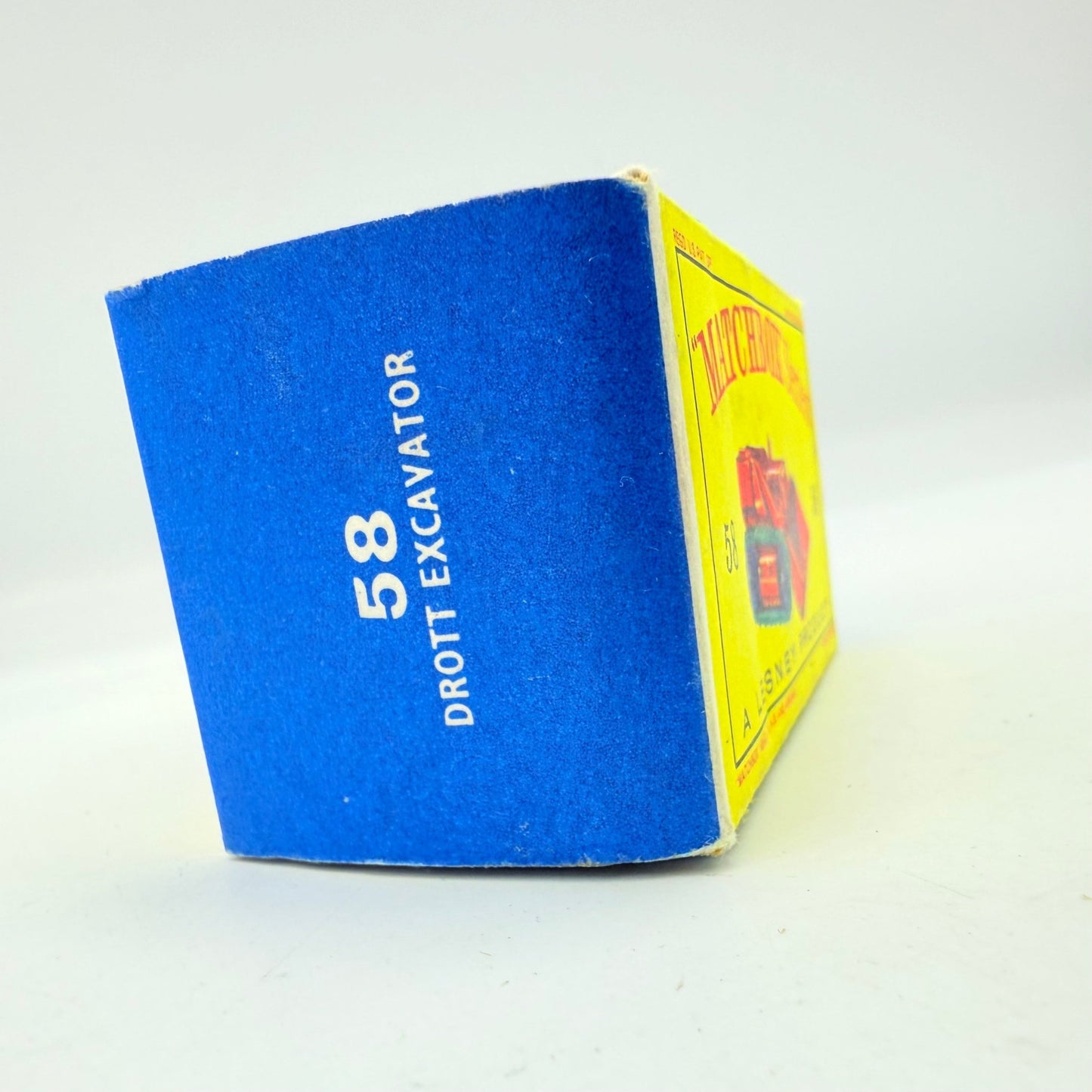 Matchbox Lesney 58b Drott Excavator Empty Box - Magic Matchbox