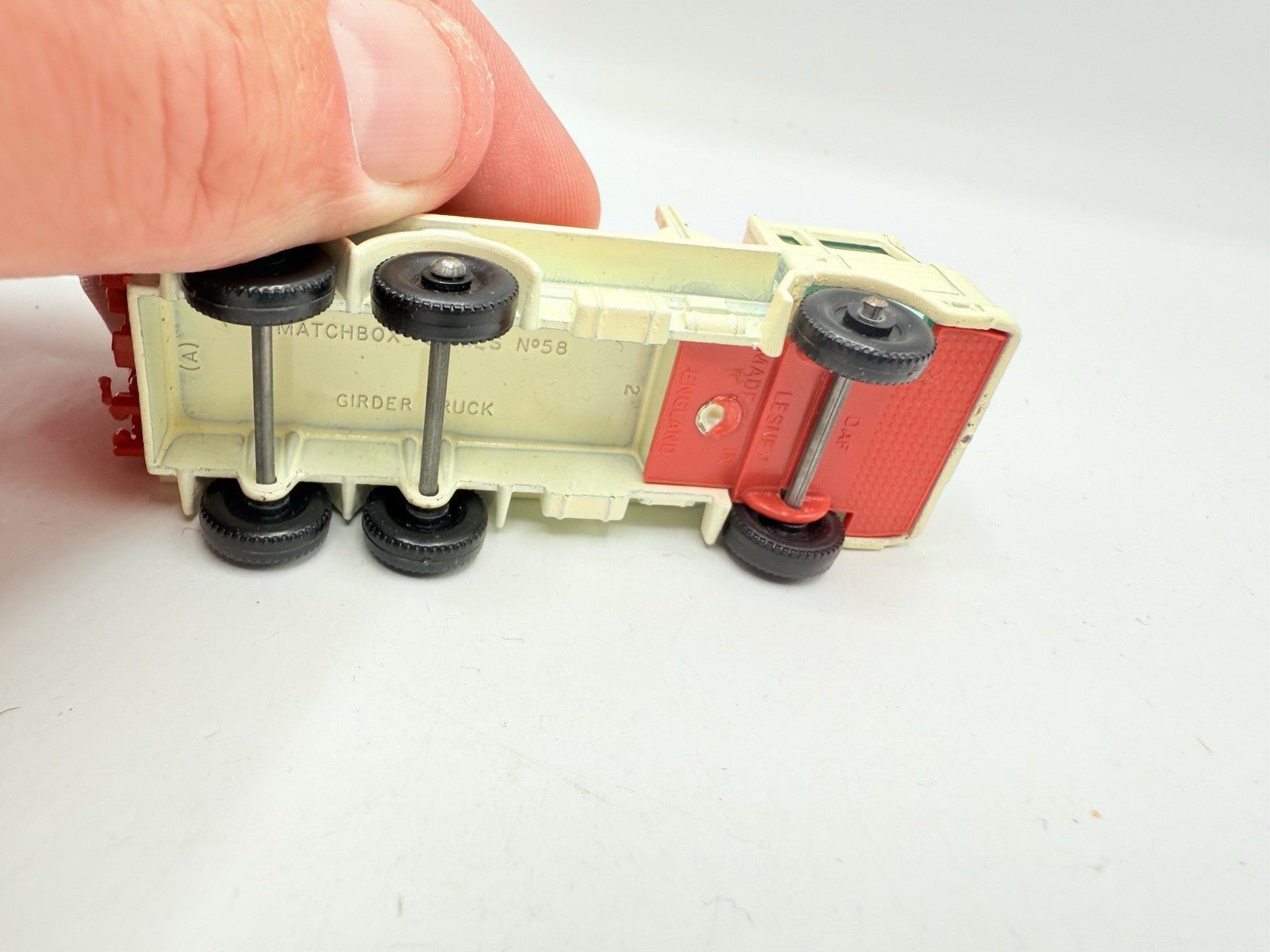 Matchbox Lesney 58c DAF Girder Truck With Girders (12) - Magic Matchbox