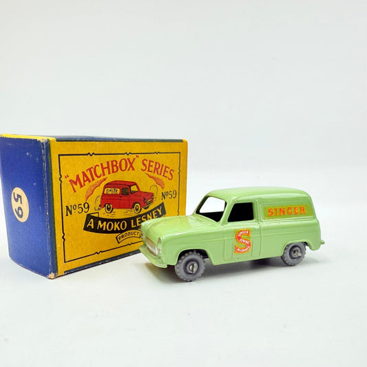 Matchbox Lesney 59a Ford Thames Singer Van GPW - Magic Matchbox