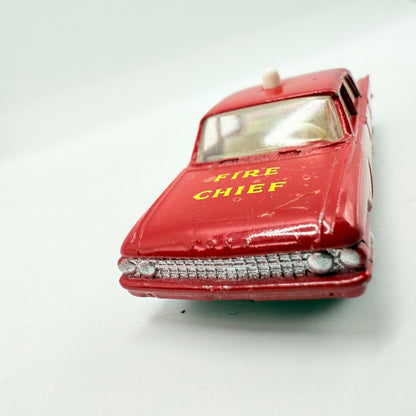 Matchbox Lesney 59b Ford Fairlane Fire Chief's Car - BPW - Magic Matchbox
