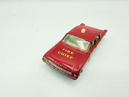 Matchbox Lesney 59b Ford Fairlane Fire Chief's Car - BPW - Magic Matchbox