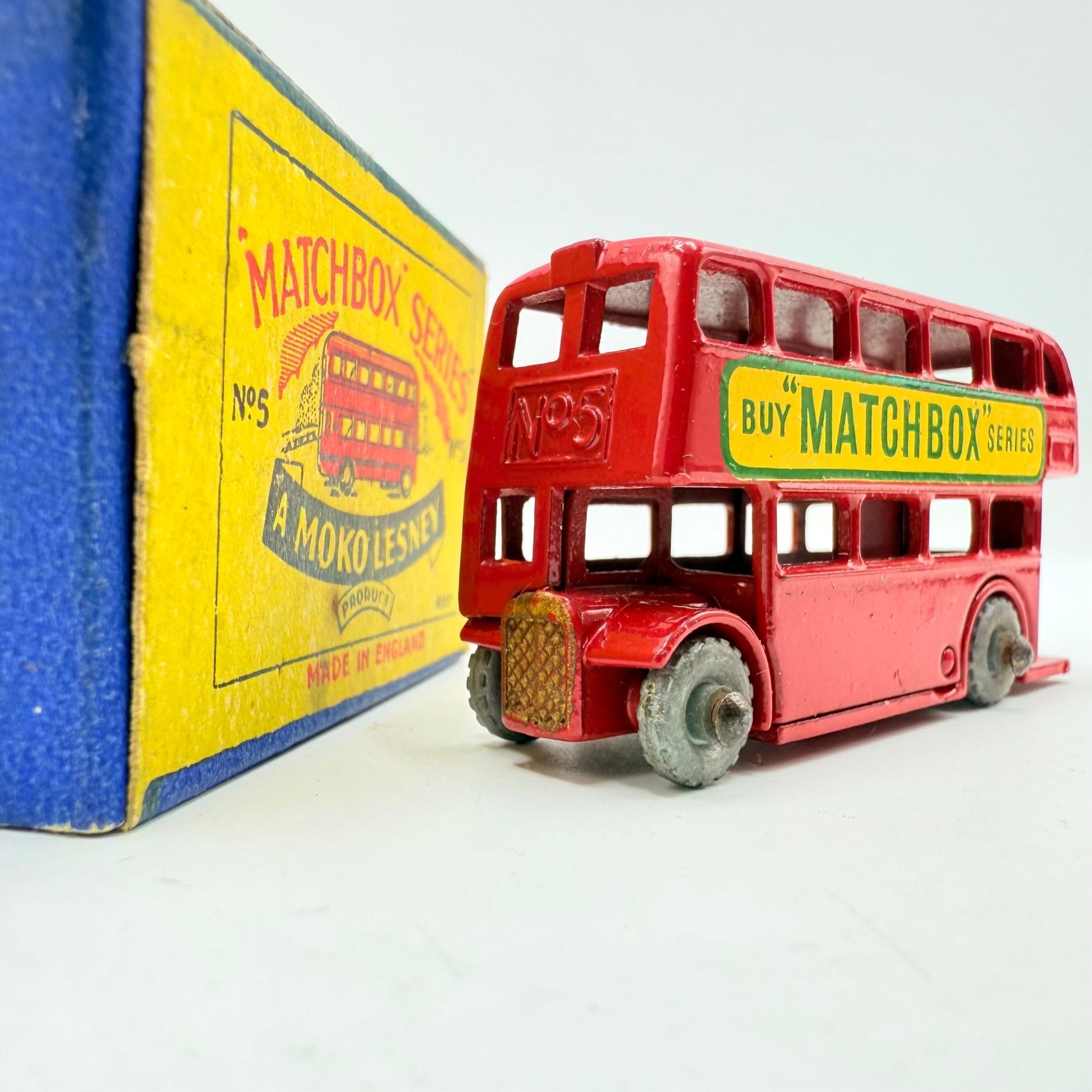 Matchbox Lesney 5b London Bus MW - Magic Matchbox