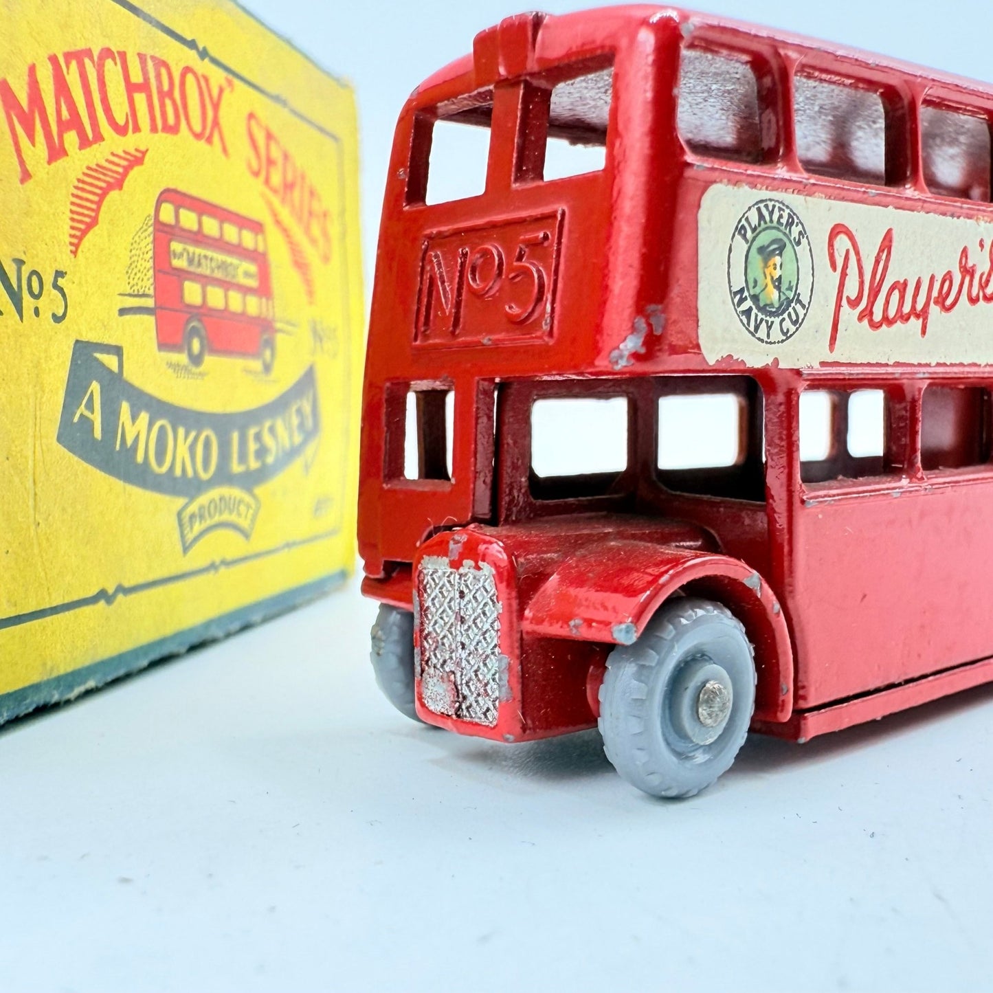 Matchbox Lesney 5b London Bus “Players Please” GPW - Magic Matchbox