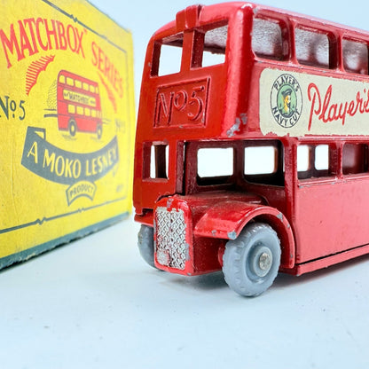 Matchbox Lesney 5b London Bus “Players Please” GPW - Magic Matchbox