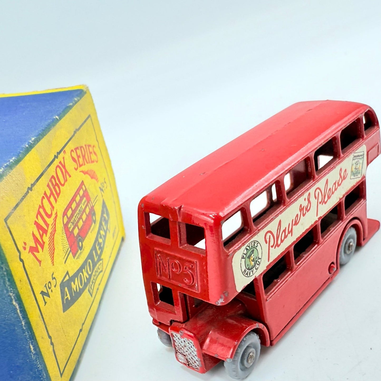 Matchbox Lesney 5b London Bus “Players Please” GPW - Magic Matchbox