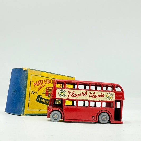 Matchbox Lesney 5b London Bus “Players Please” GPW - Magic Matchbox