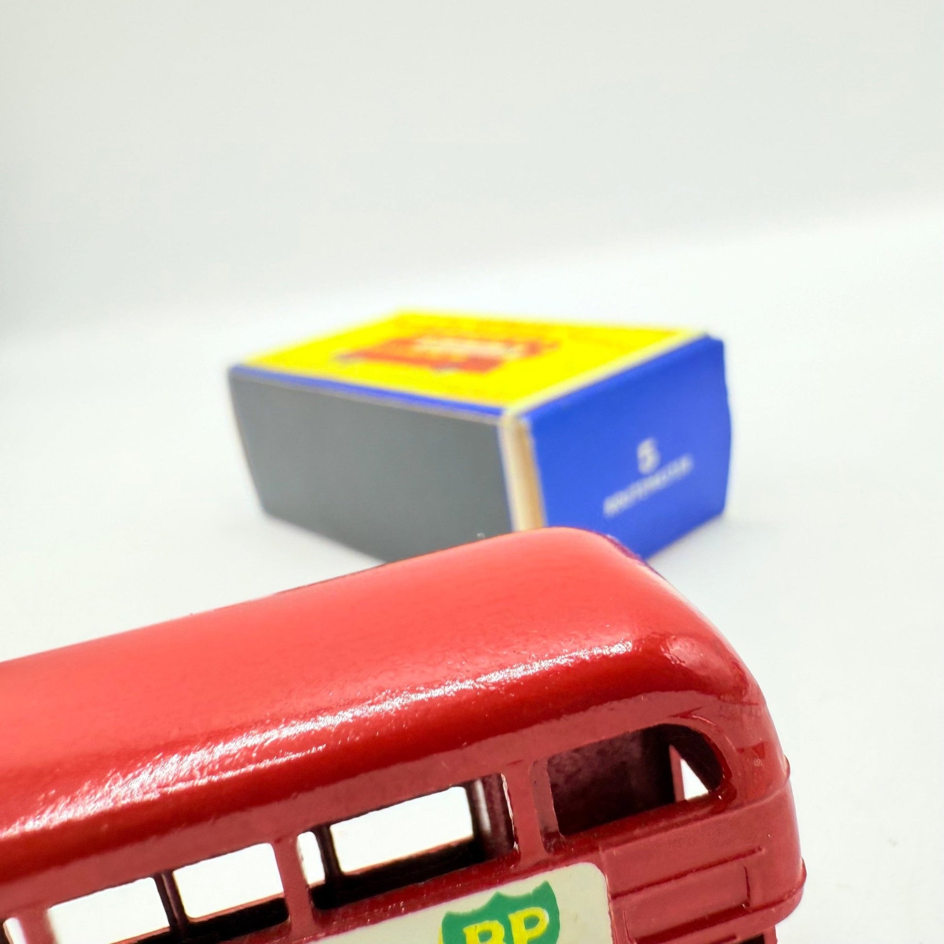Matchbox Lesney 5c Routemaster London Bus GPW D - Box - Magic Matchbox