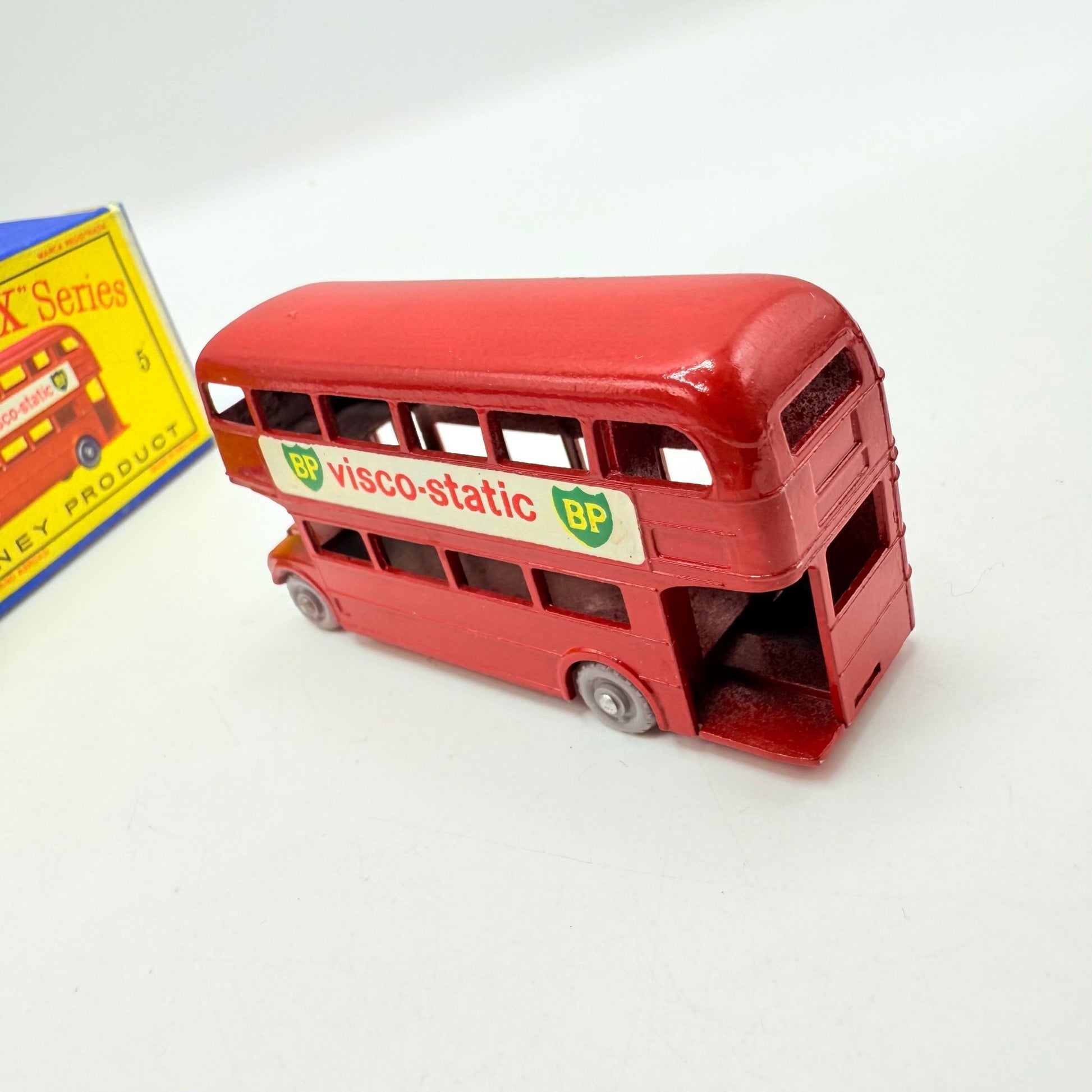 Matchbox Lesney 5c Routemaster London Bus GPW D - Box - Magic Matchbox