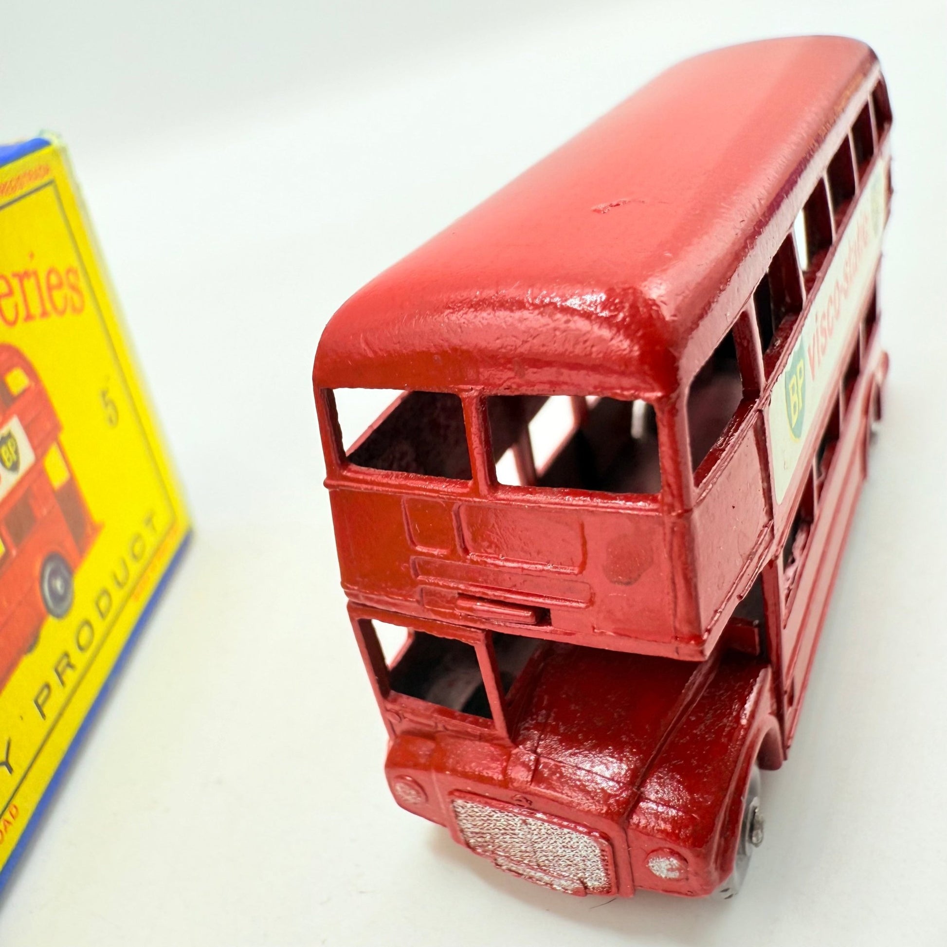 Matchbox Lesney 5c Routemaster London Bus GPW D - Box - Magic Matchbox